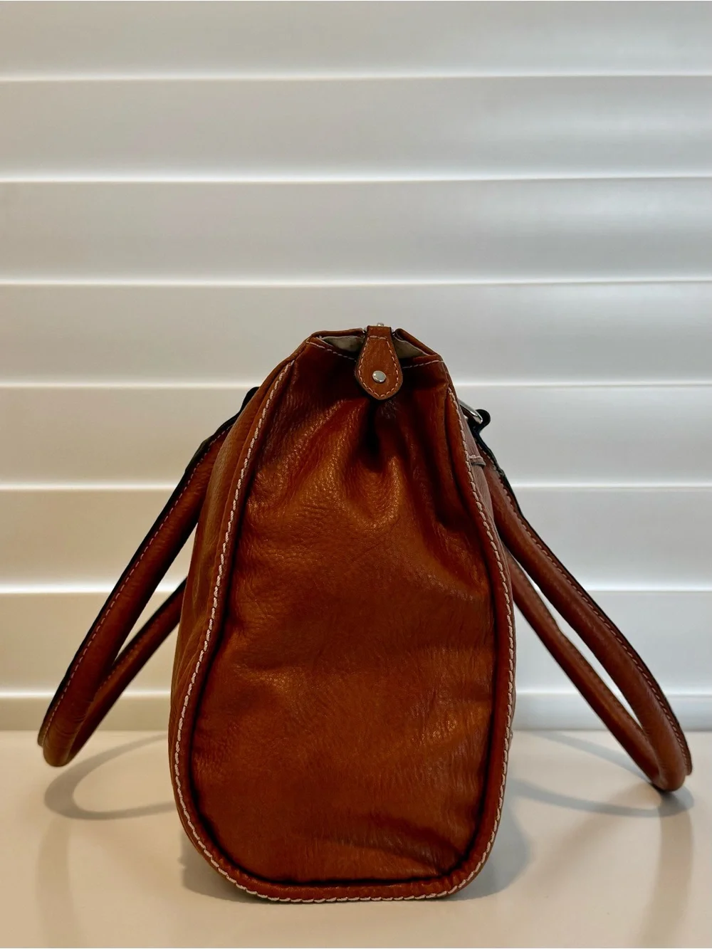 Brown Satchel Handbag